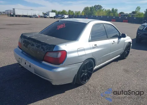 2002 Subaru Impreza Rs из США, поврежденный, VIN JF1GD67592H506265